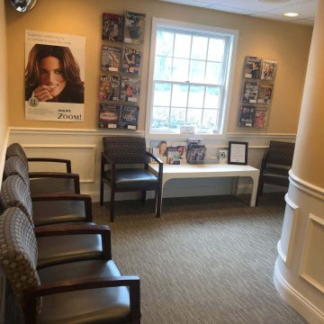 Waiting Room at Sharon Dental Group