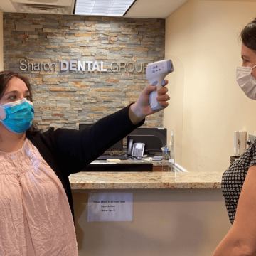Dental Staff following Safety Protocols
