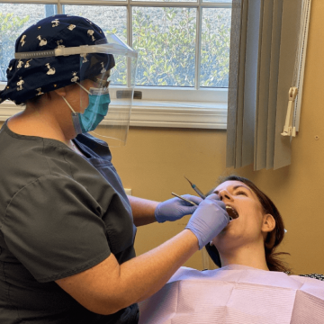 Staff treating the patient