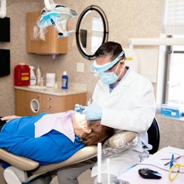 Dental treatment at Sharon Dental Group