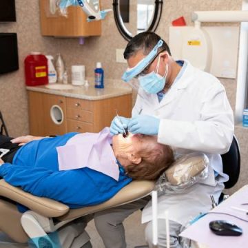 Dental treatment pictures at Sharon Dental Group